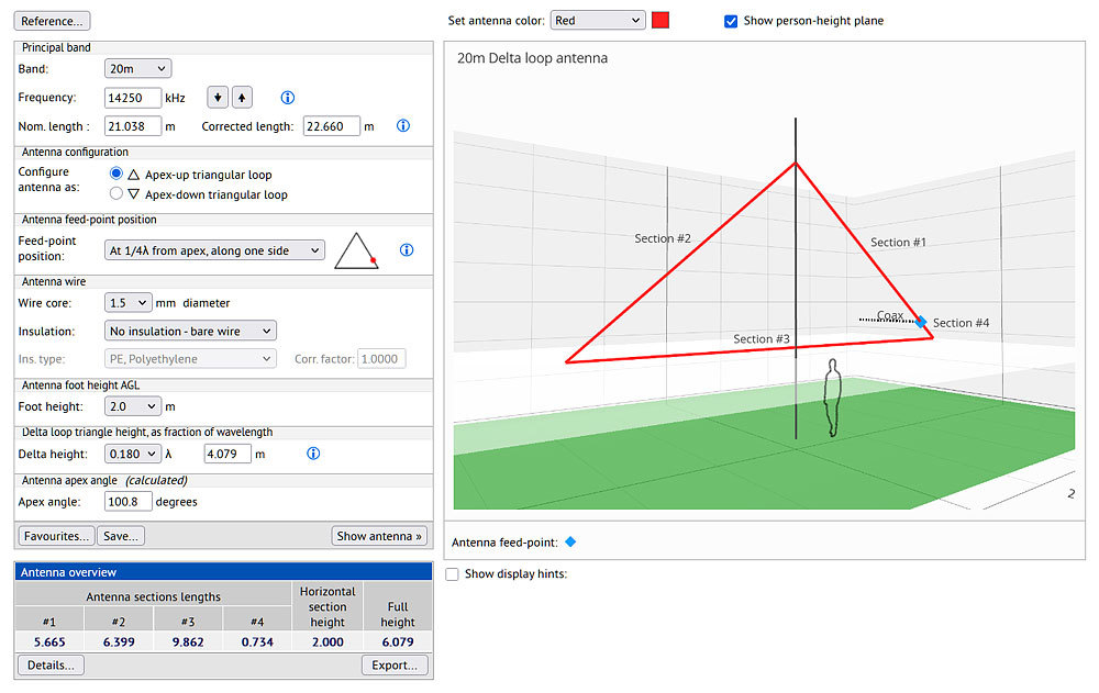 Vorschau: Portable Antennas Designer by DM1CM