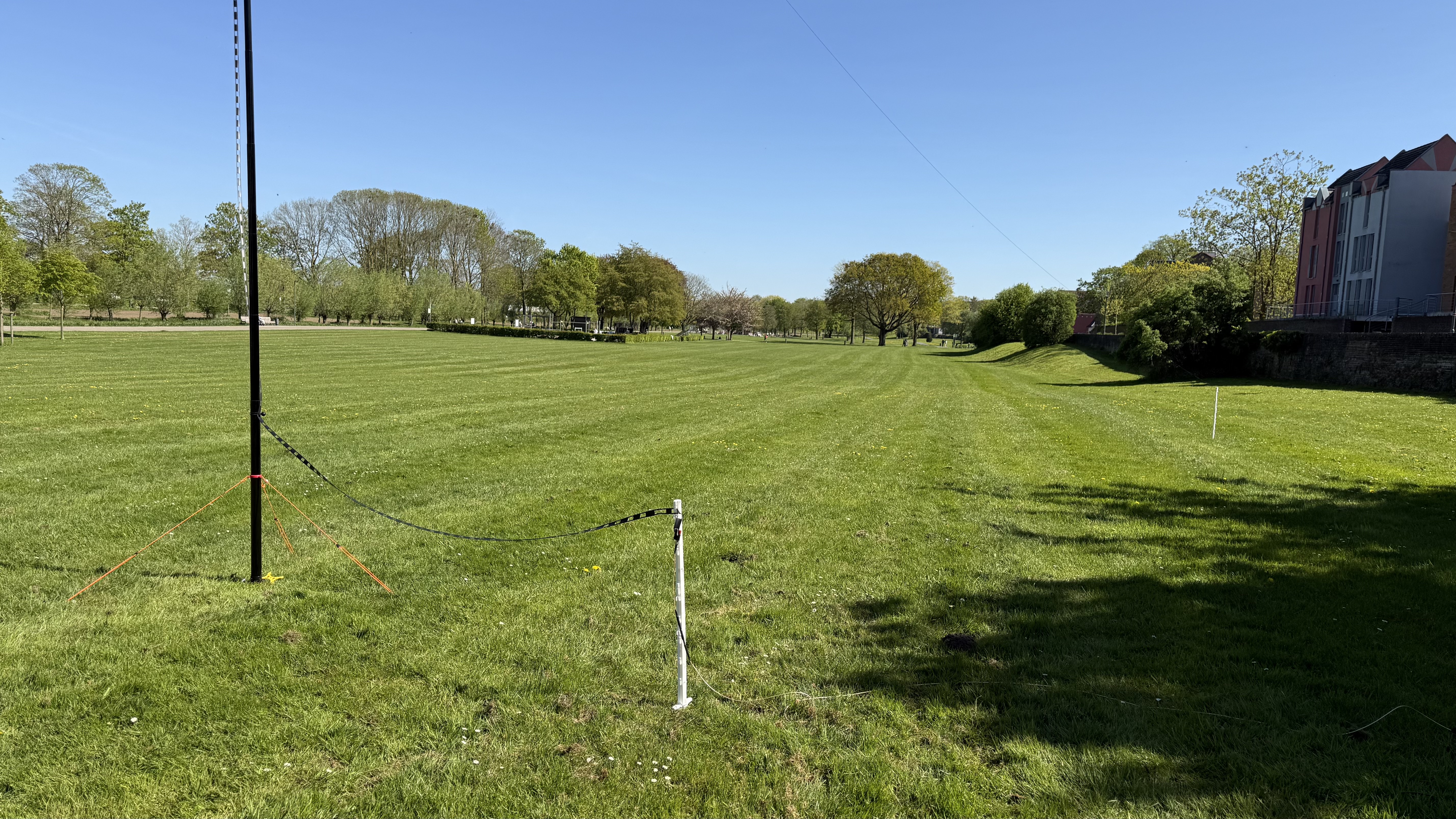 Bild 7 – Antennentest im Kurpark Xanten