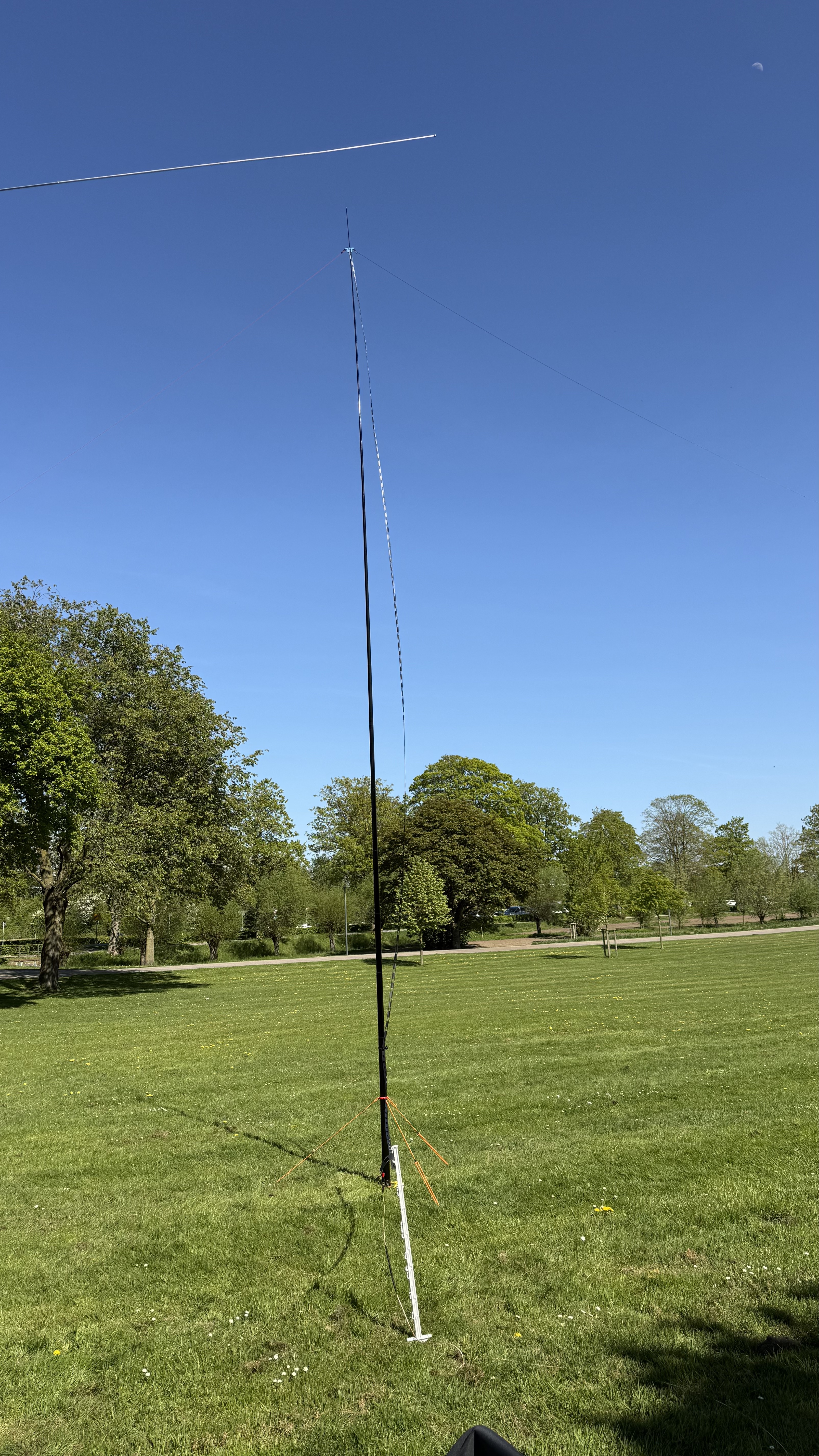 Bild 8 – Antennentest im Kurpark Xanten