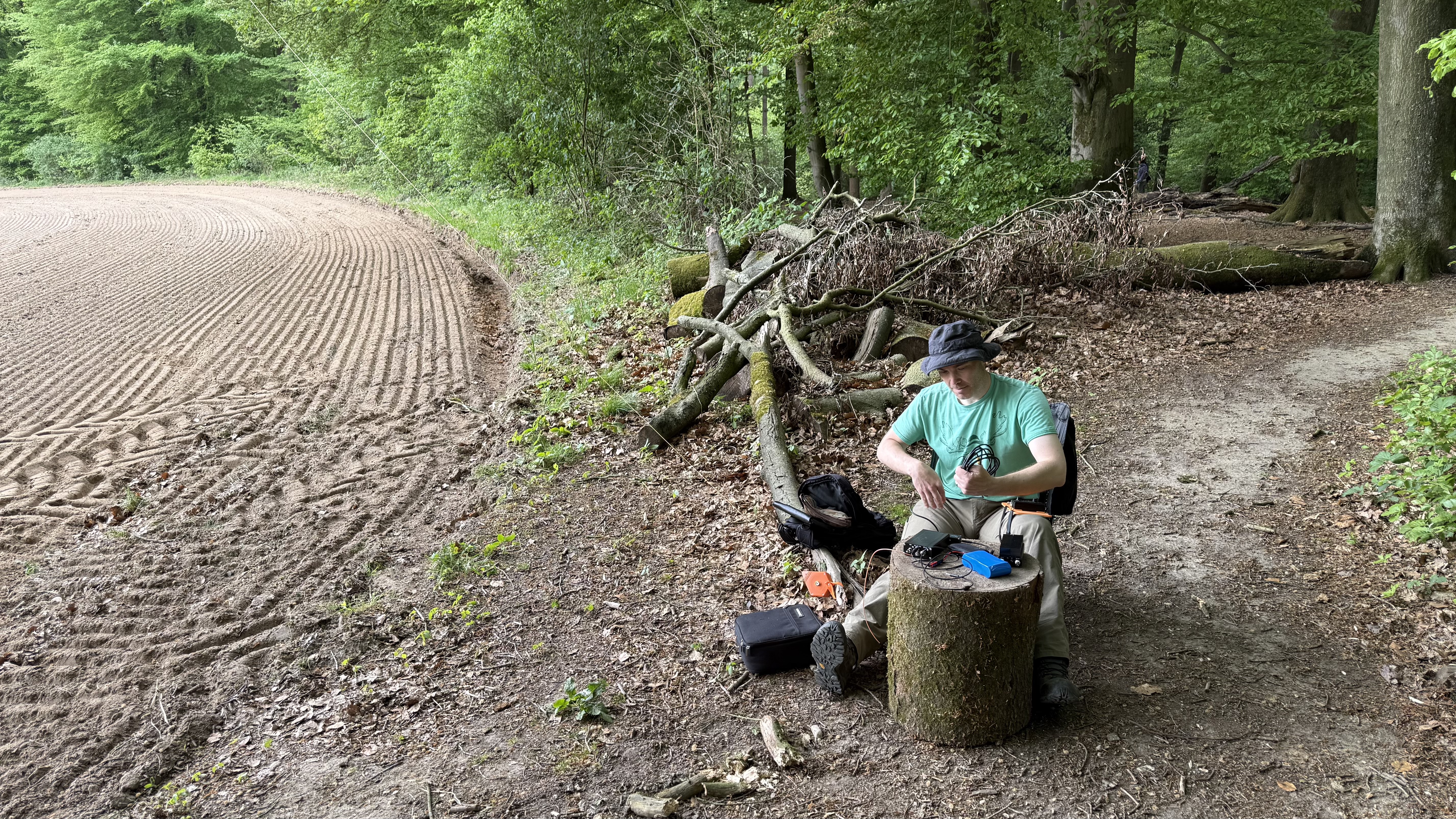 Bild 4 – Aktivierung Tüschenwald - Kurz vor dem Regen