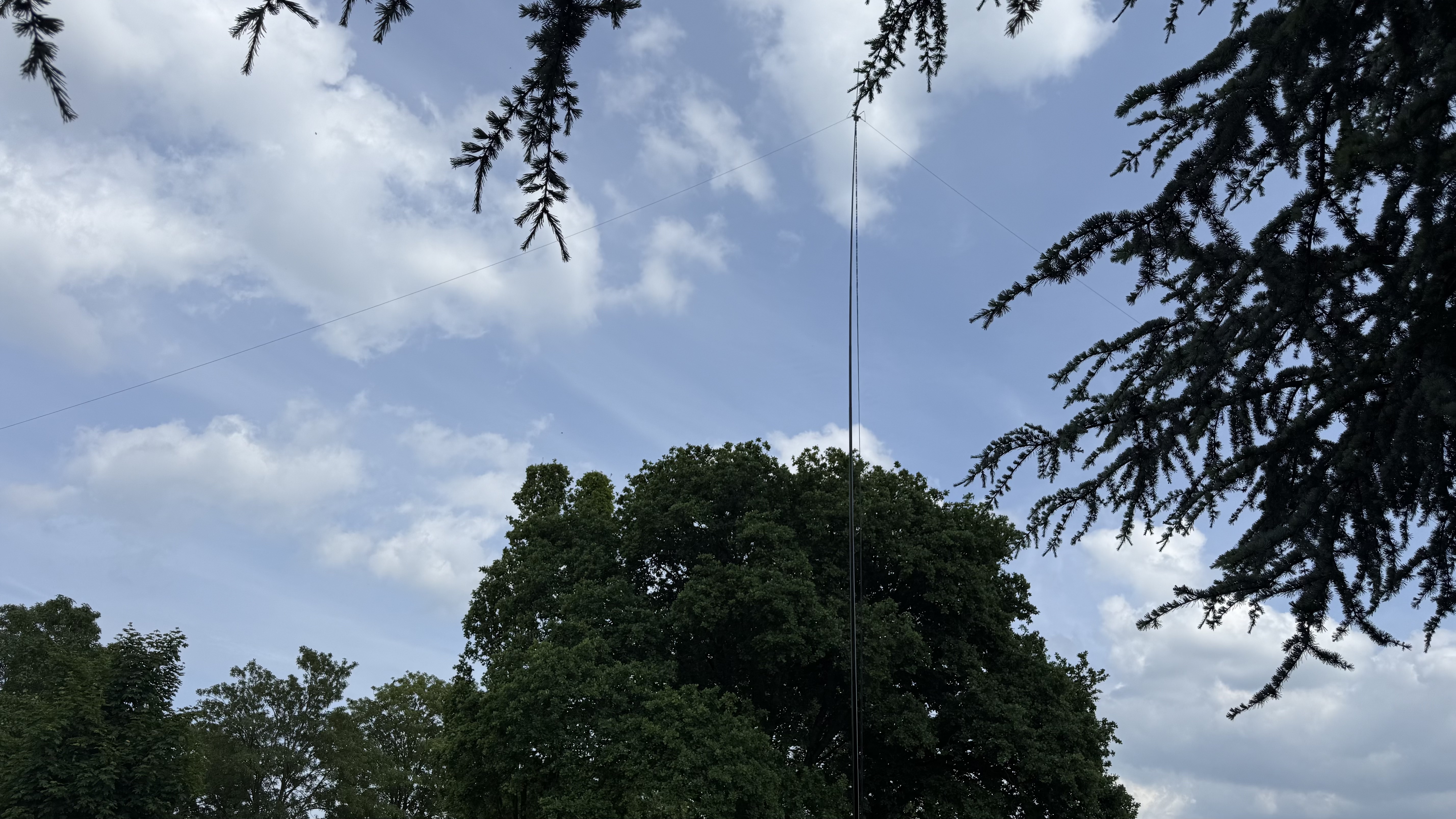 Bild 4 – Antennentest ein Picknick und Radio Therapie pur