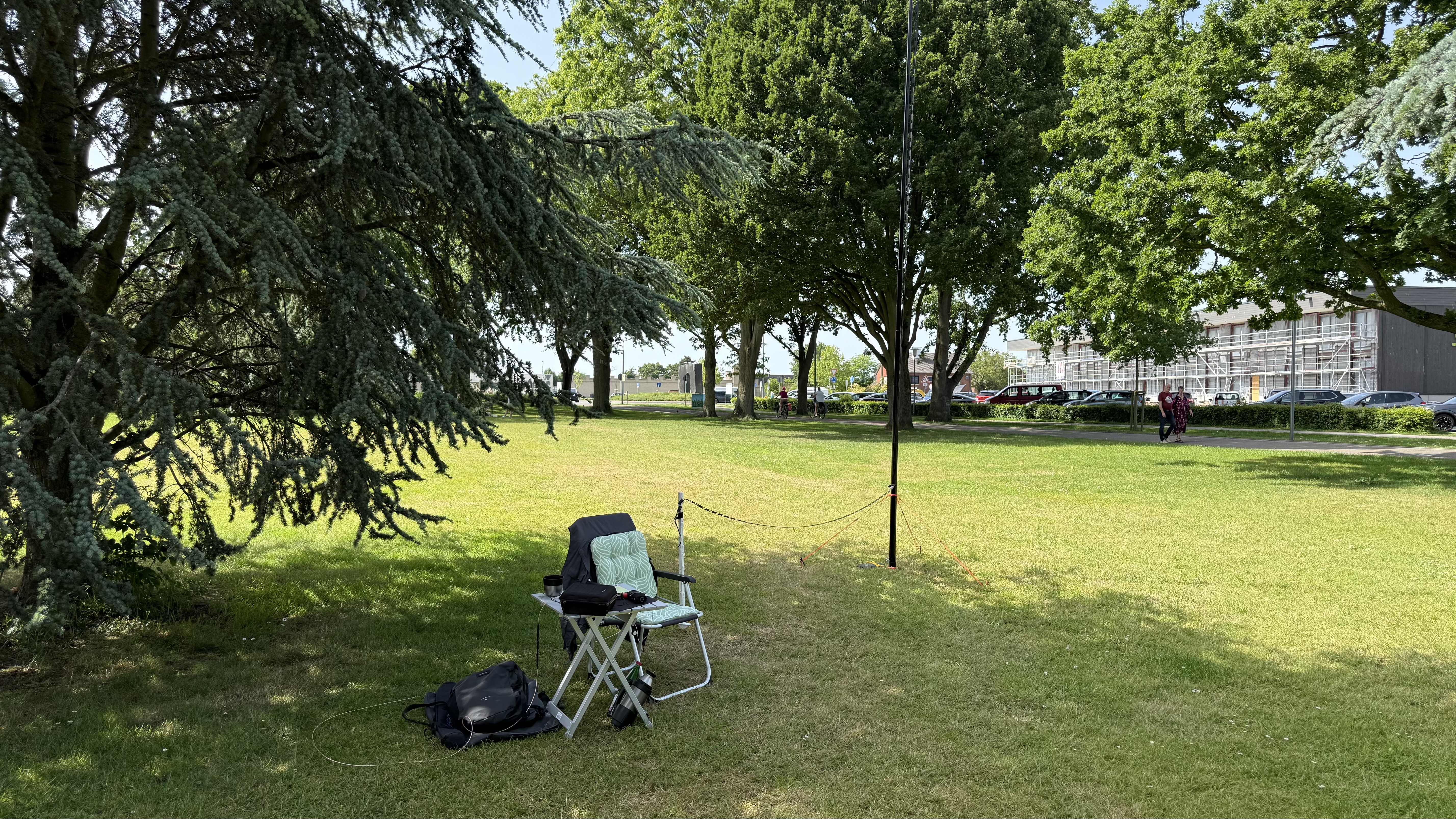 Bild 1 – POTA bei 30 Grad im Schatten Ende Mai
