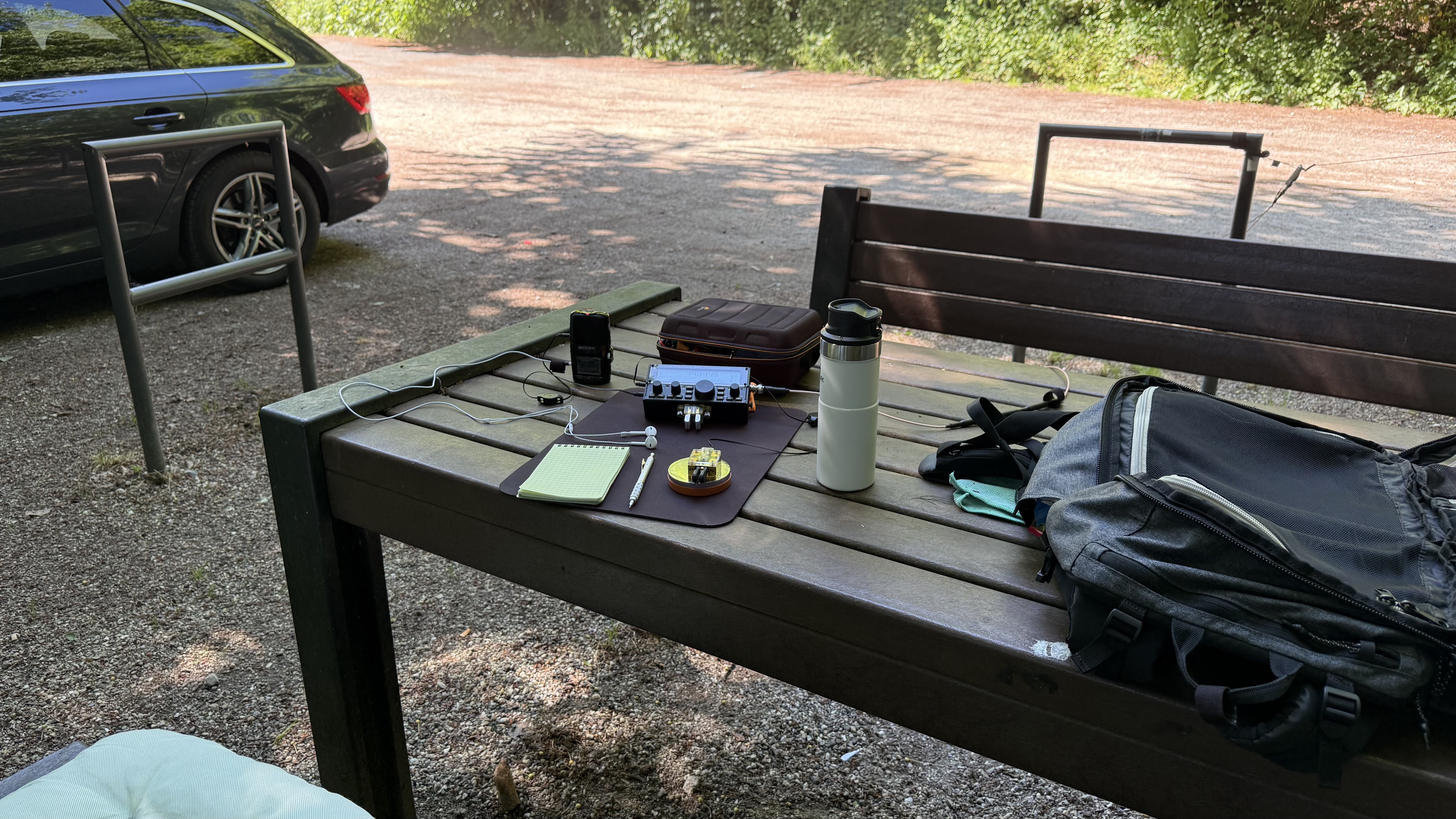 Bild 2 – Erste Aktivierung am Tisch im Uedemer Hochwald