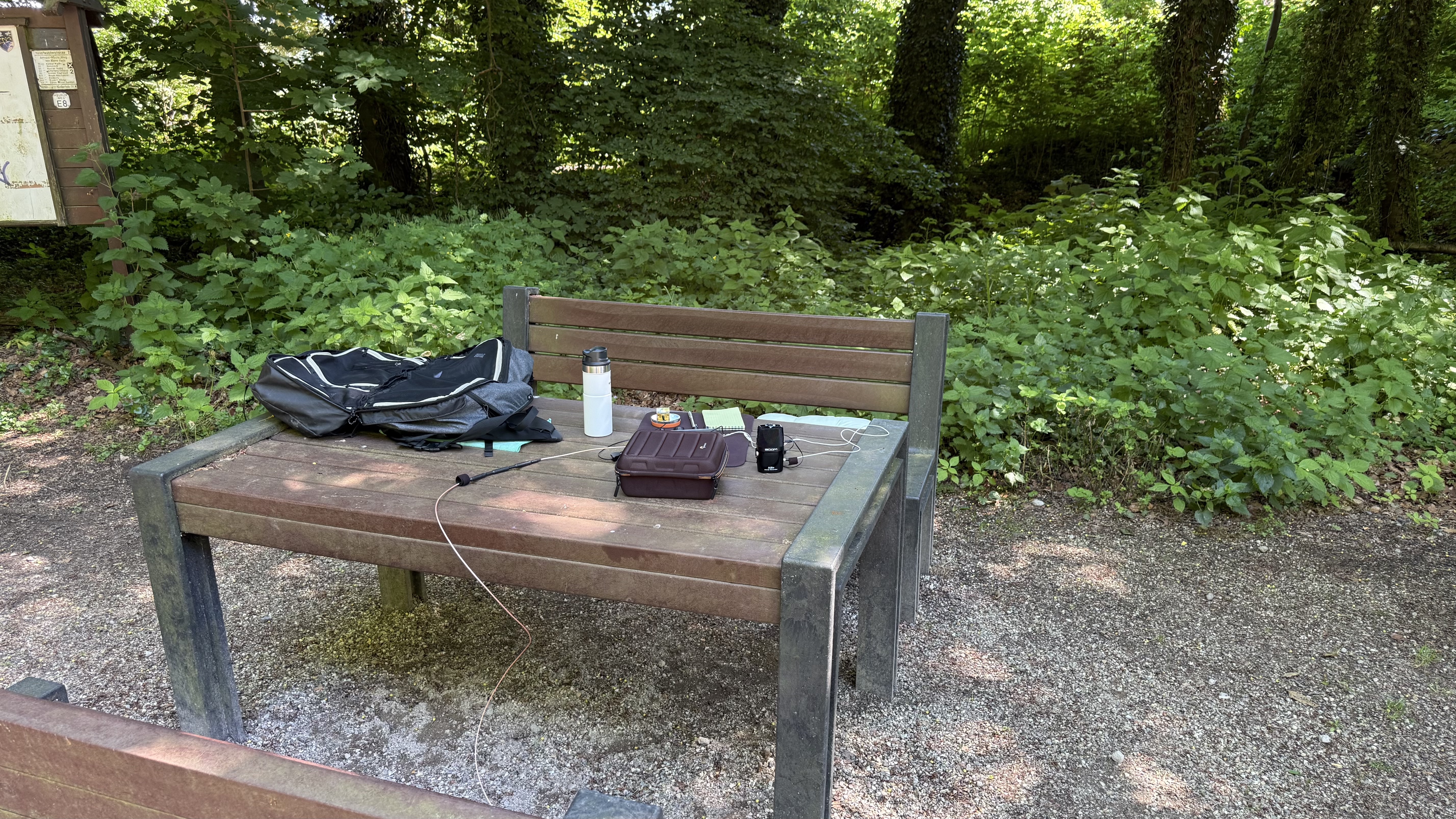 Bild 1 – Erste Aktivierung am Tisch im Uedemer Hochwald
