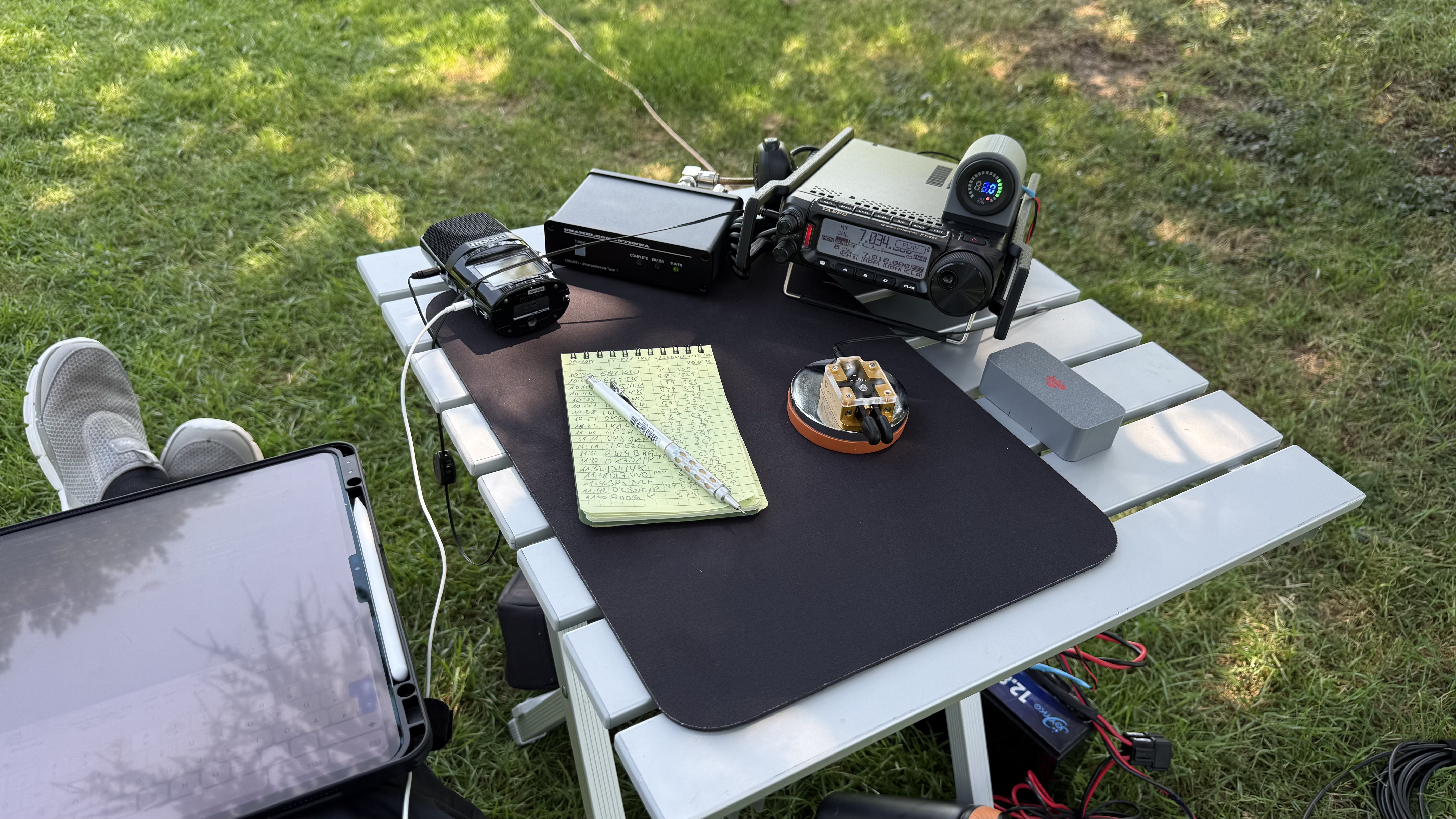 Bild 4 – Test der ZS6BKW mit CHA-URT-1 am Yaseu FT-891