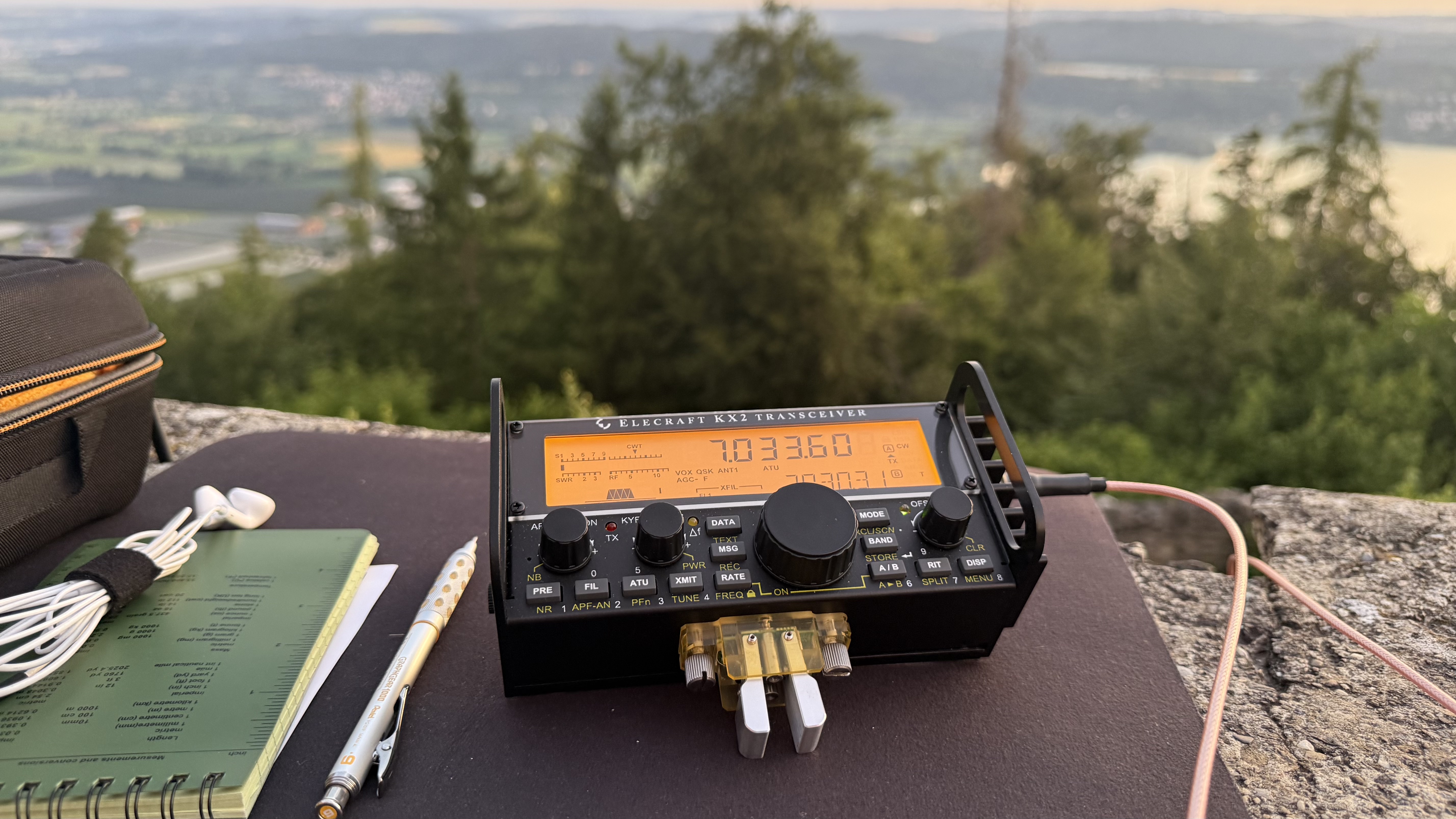 Bild 6 – HAM-Radio 2026 – Aktivierung auf dem Hinweg