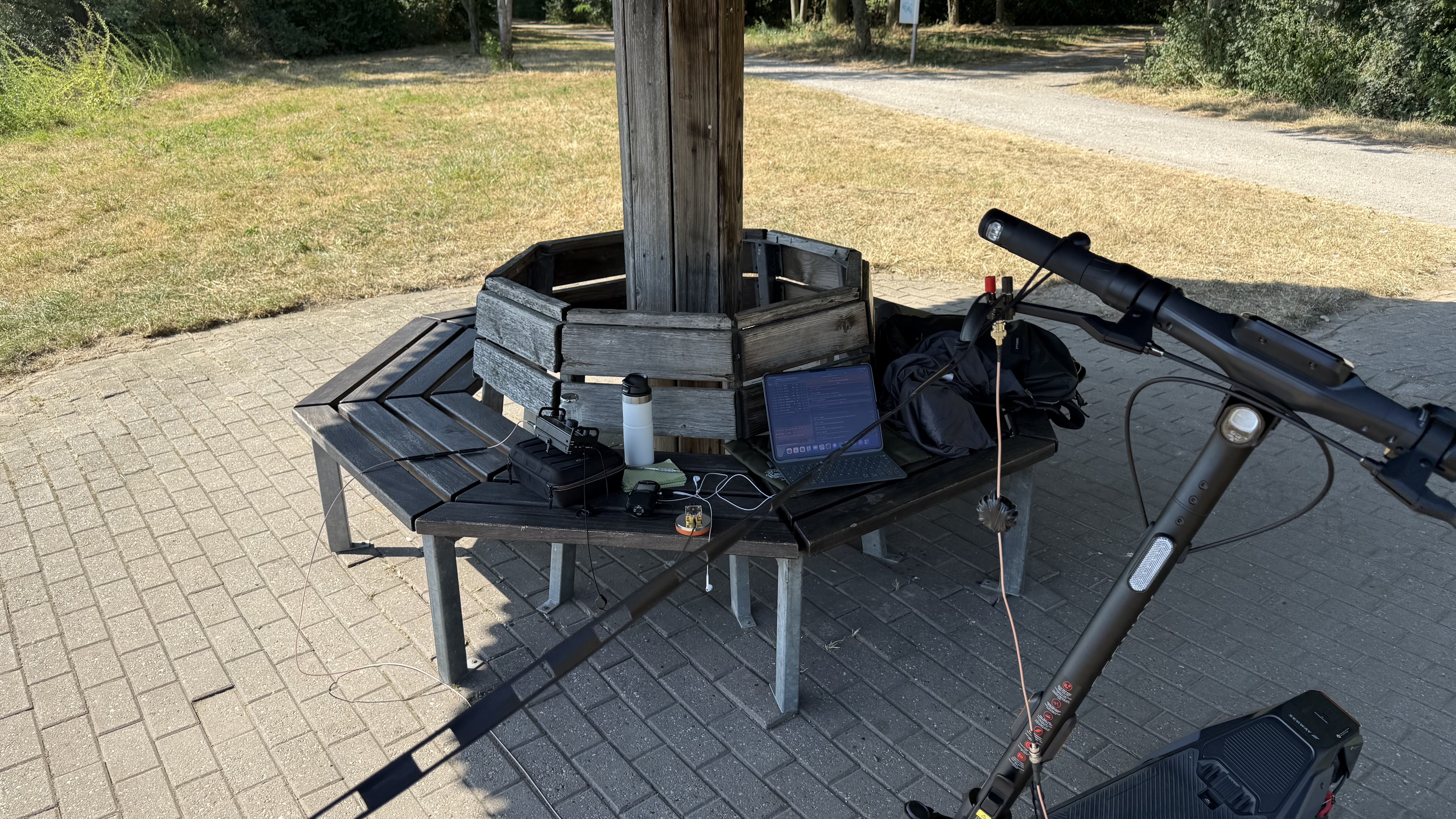 Bild 5 – Nach Wow Effekt mit der G5RV - Aktivierung mit ZS6BKW