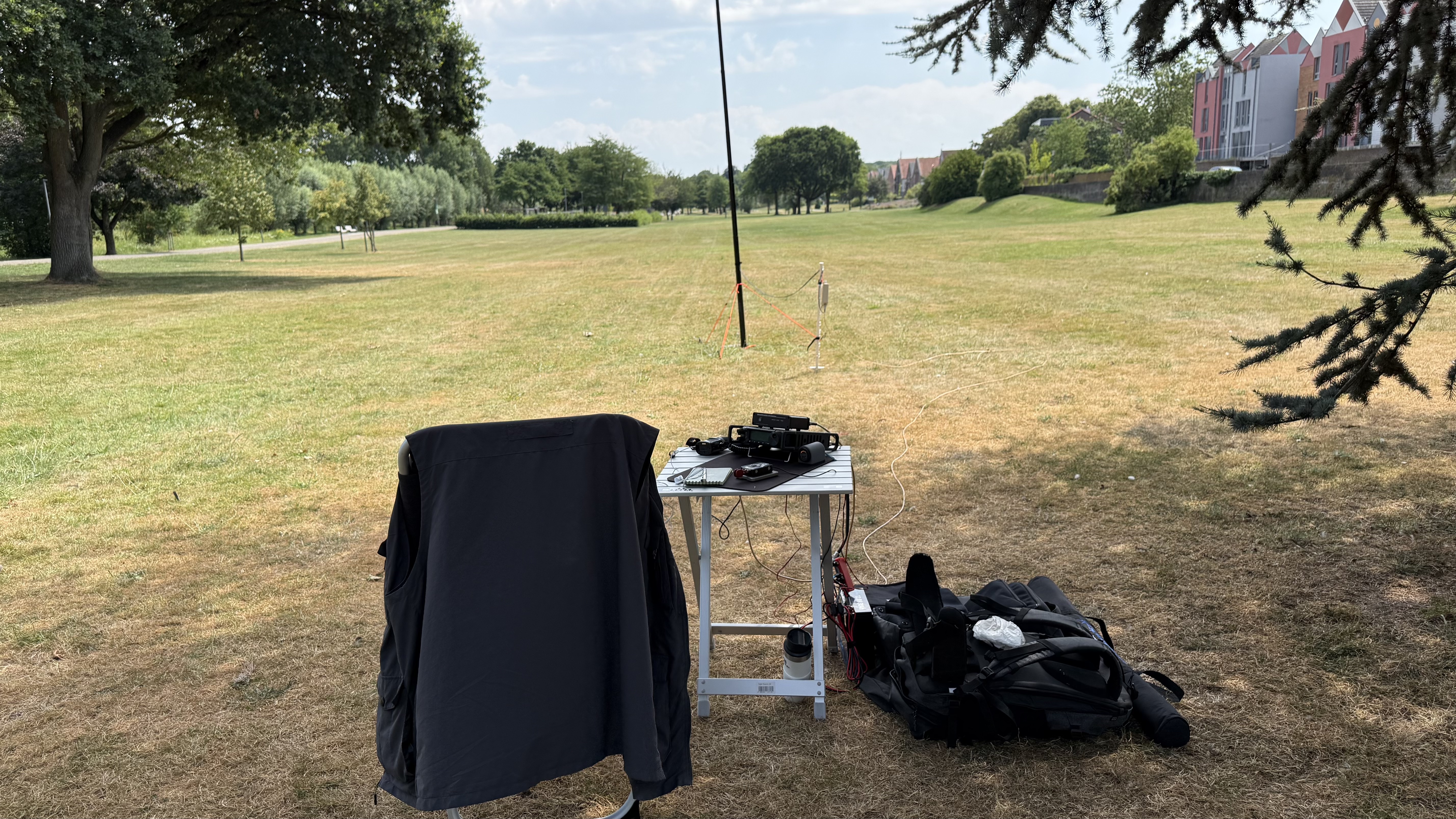 Bild 3 – Sommerliches Wetter mit einer kühlen Brise = CW-Therapie Pur!