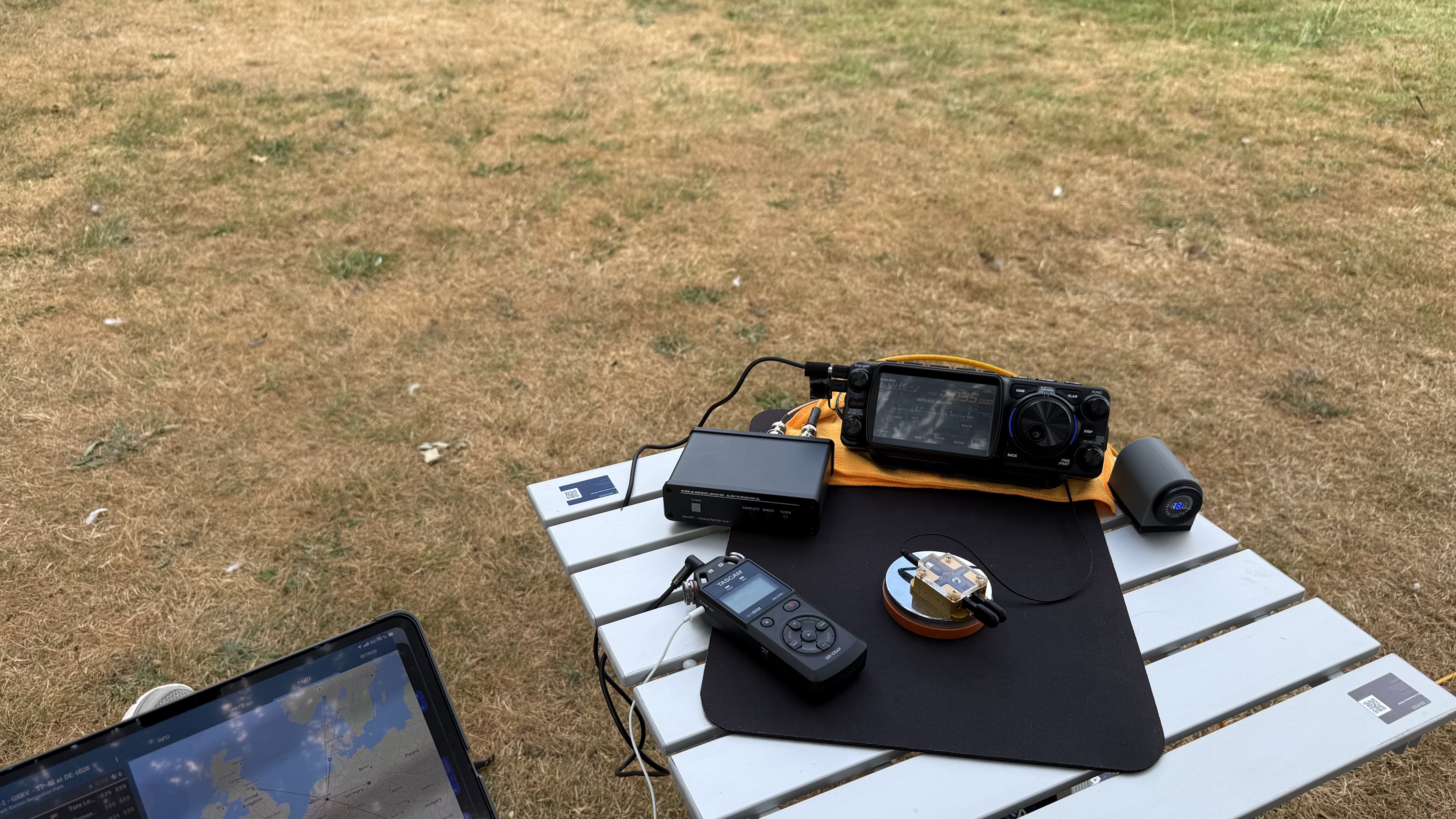Bild 7 – Erste Aktivierung mit dem FTX-1F – Hat sich das Warten gelohnt?