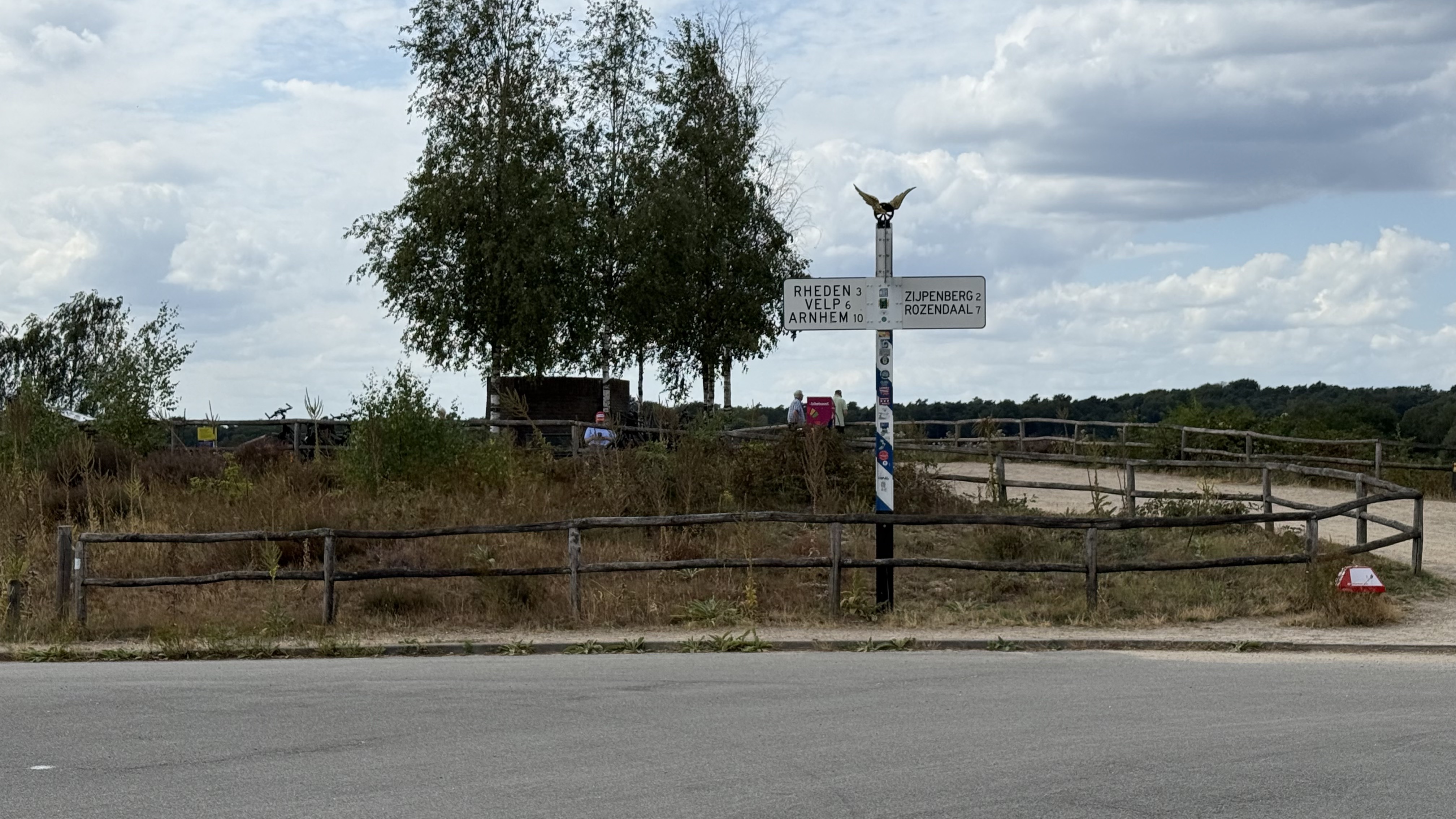 Bild 14 – Nach de fiets is mit dem Auto