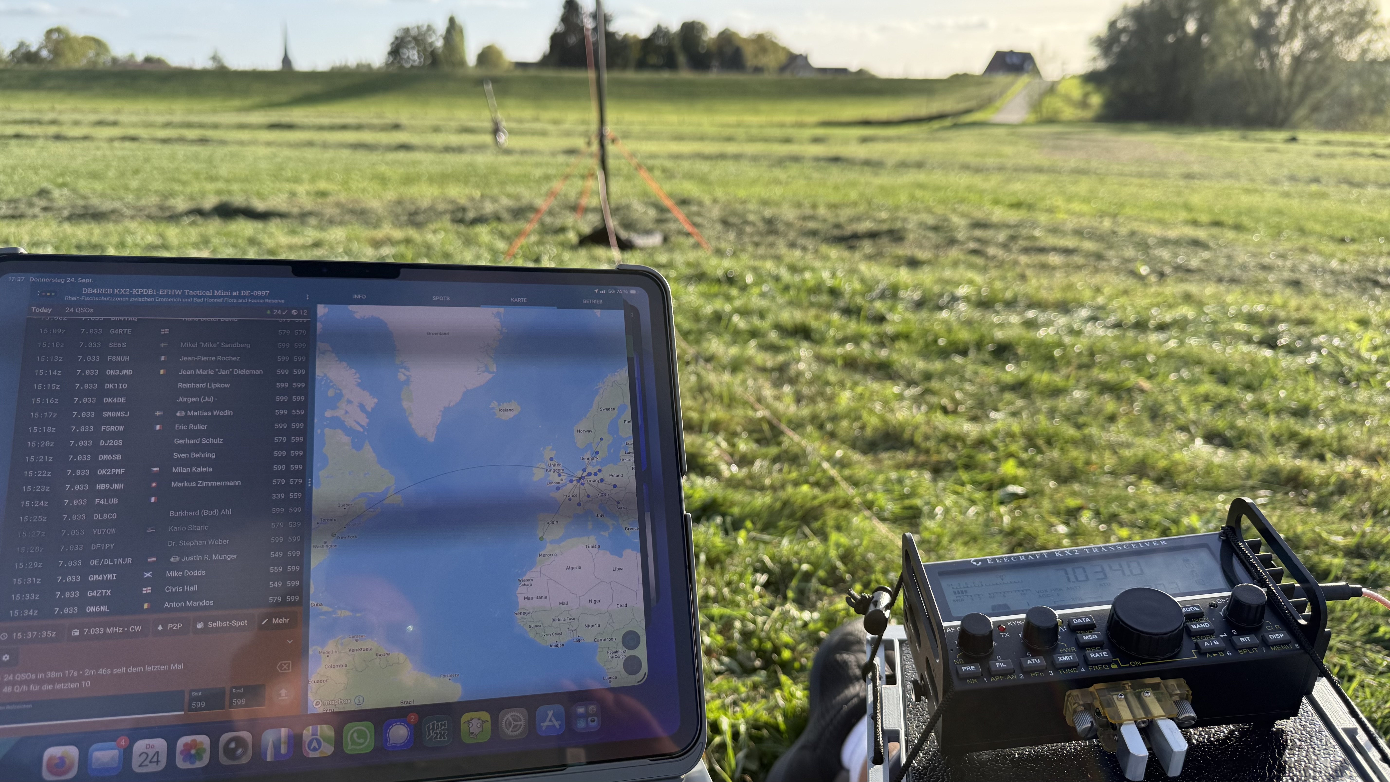 Bild 6 – Abendsonnenaktivierung am Rhein