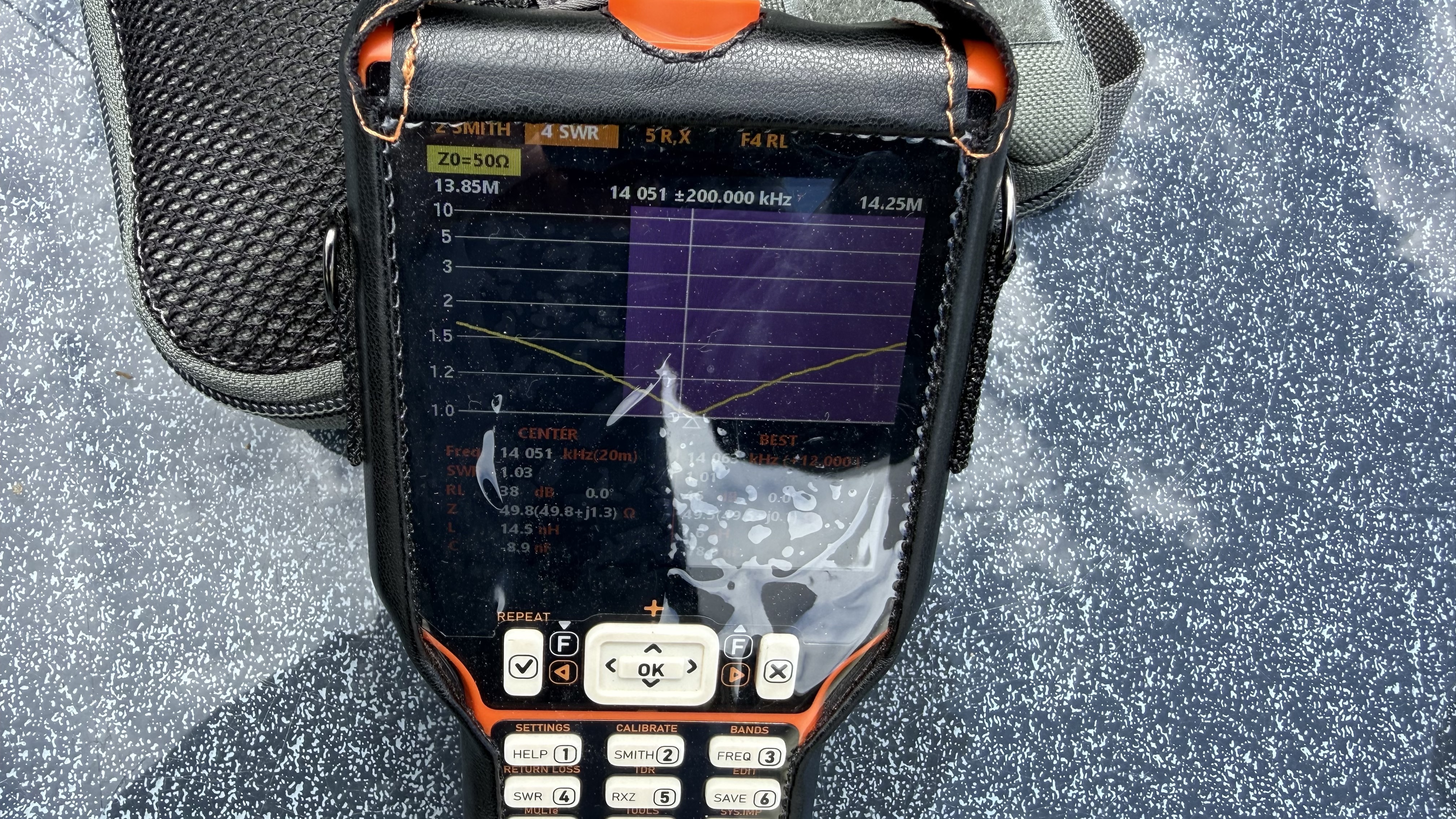 Bild 10 – Test Slinky Antenne mit CG-3000 Automatik-Tuner