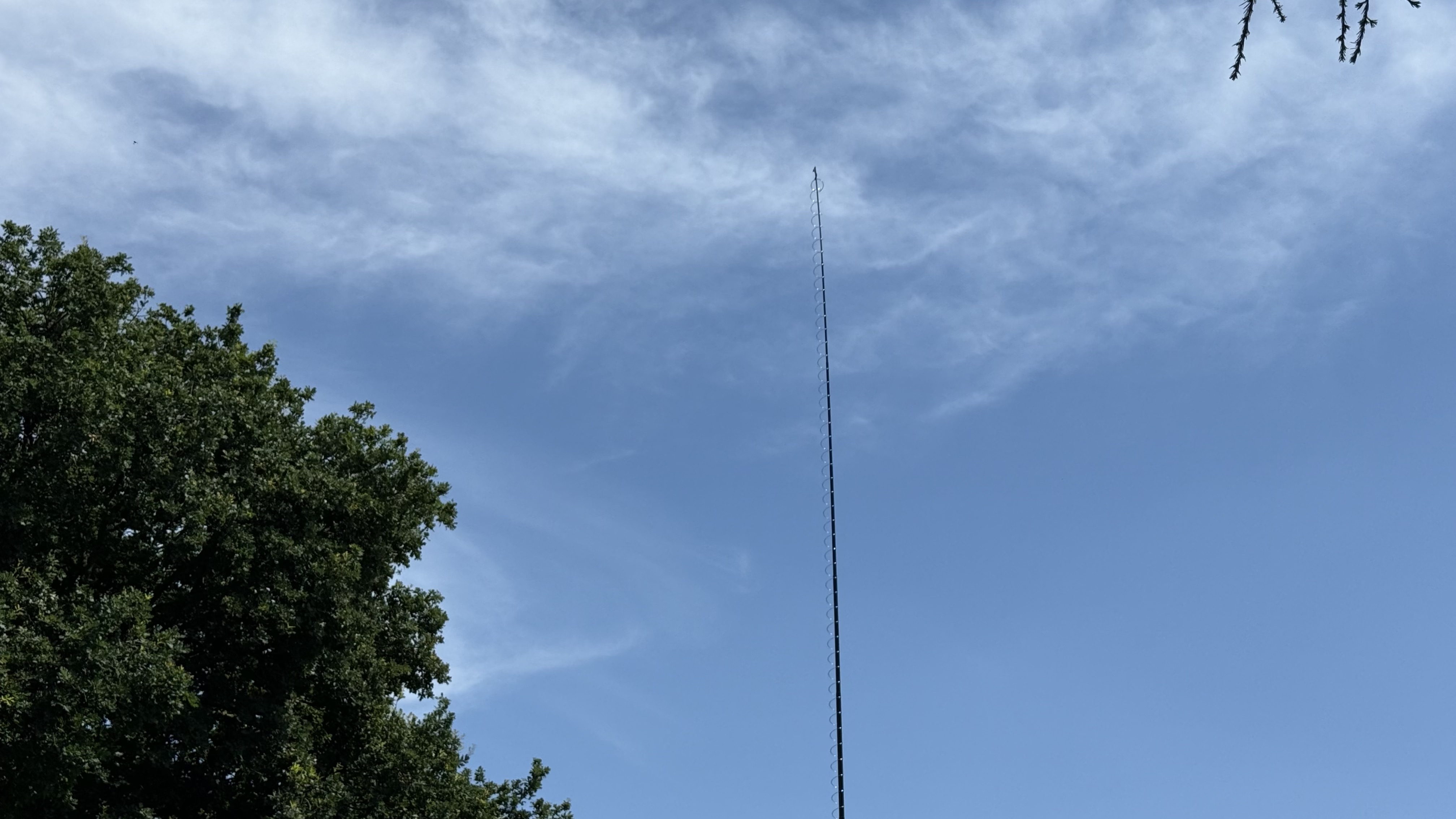 Bild 8 – Test Slinky Antenne mit CHA-URT-1 Automatik-Tuner