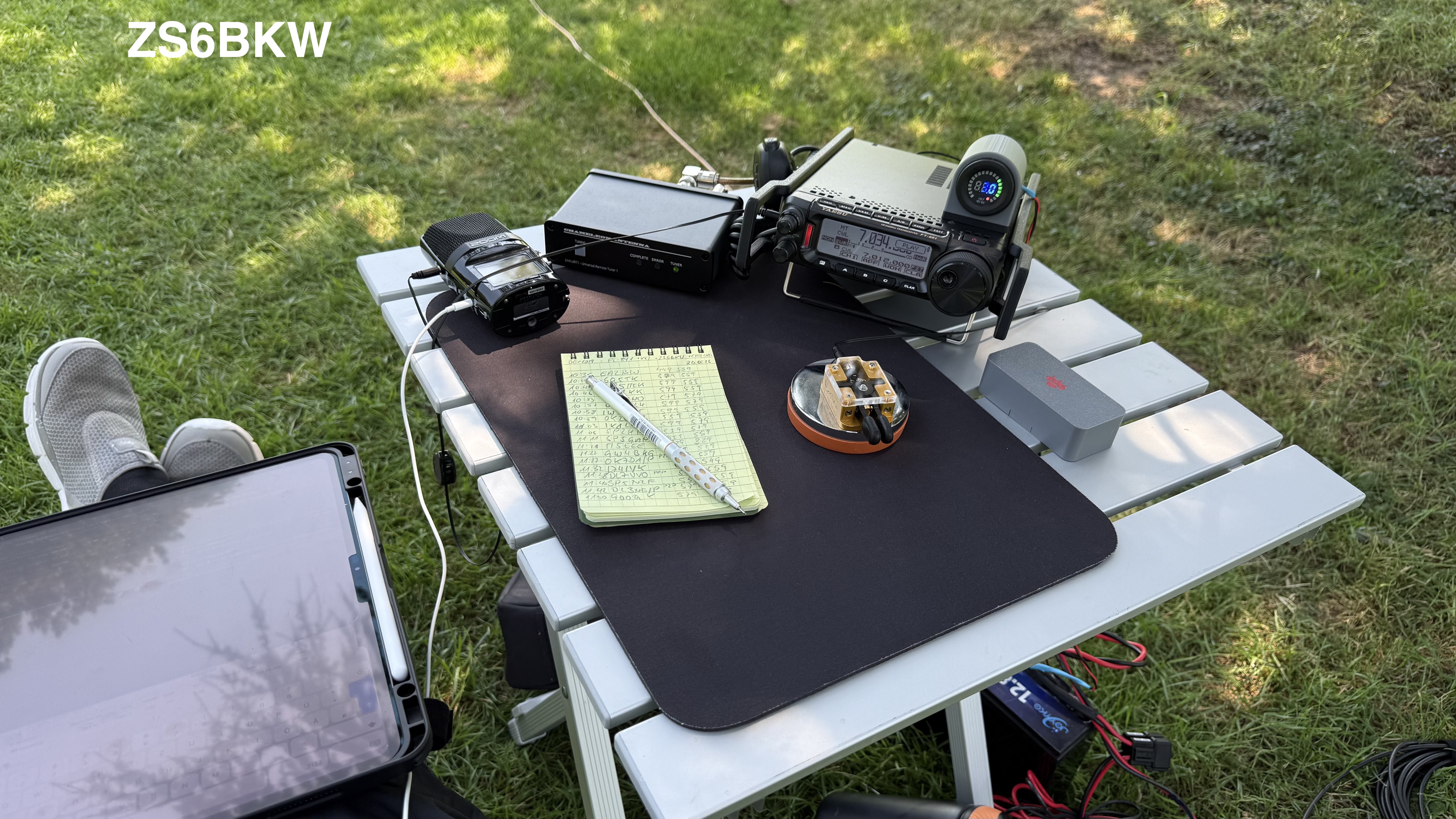 Bild 7 – Tunertest CHA URT-1 mit ZS6BKW und G5RV